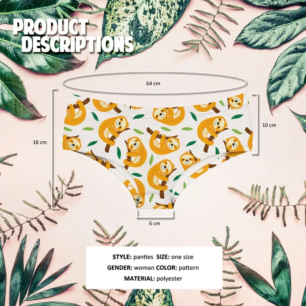 55156 YELLOW SLOTHS PATTERN (00)