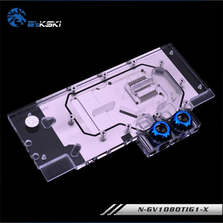  Bykski N-GV1080TIG1-X Full Cover Graphics Card Water Cooling Block RGB/RBW for Gigabyte GTX1080Ti G