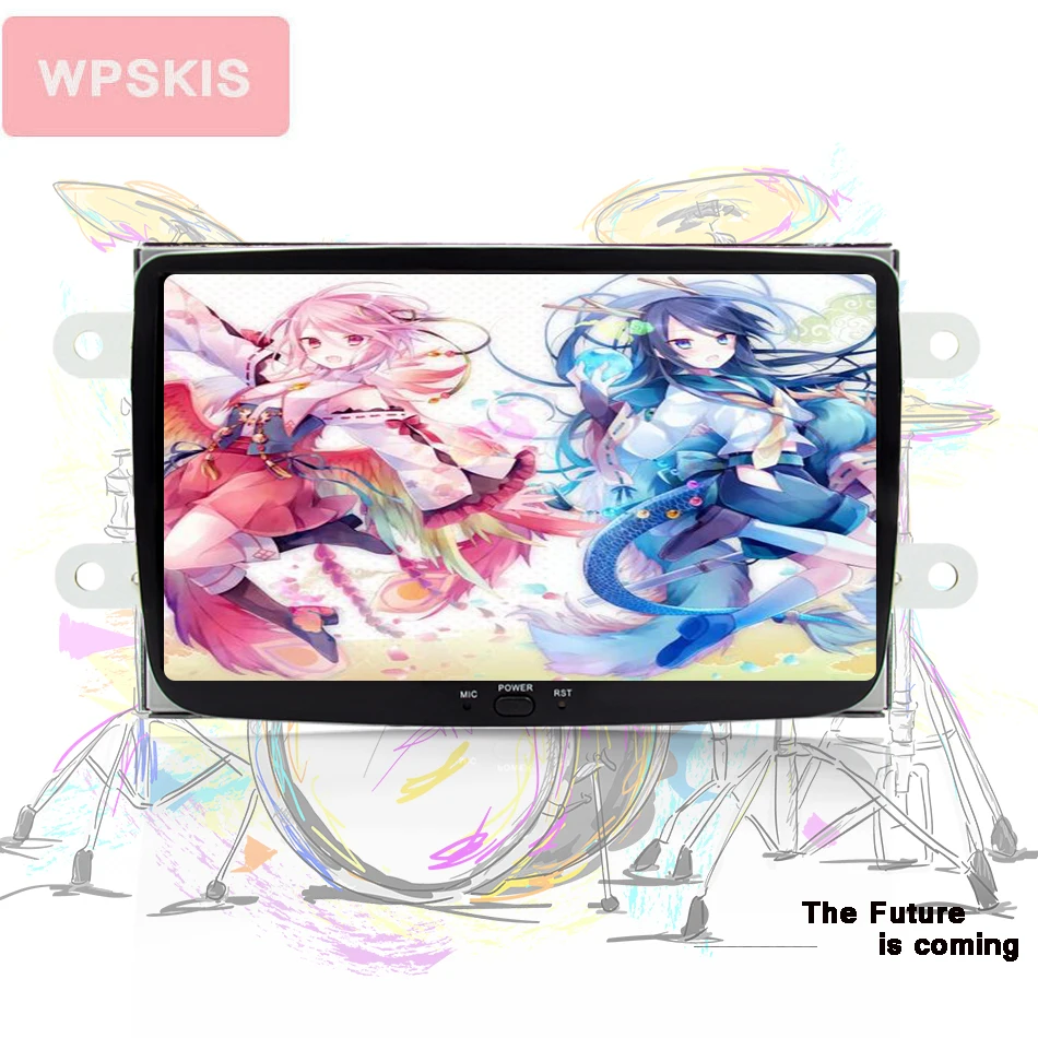 Excellent 2G RAM Android 9.0 8 Inch Car DVD Player For Dacia/Sandero/Duster/Renault/Captur/Lada/Xray 2 Logan 3/4G aux tv DAB+ FM AM radio 1