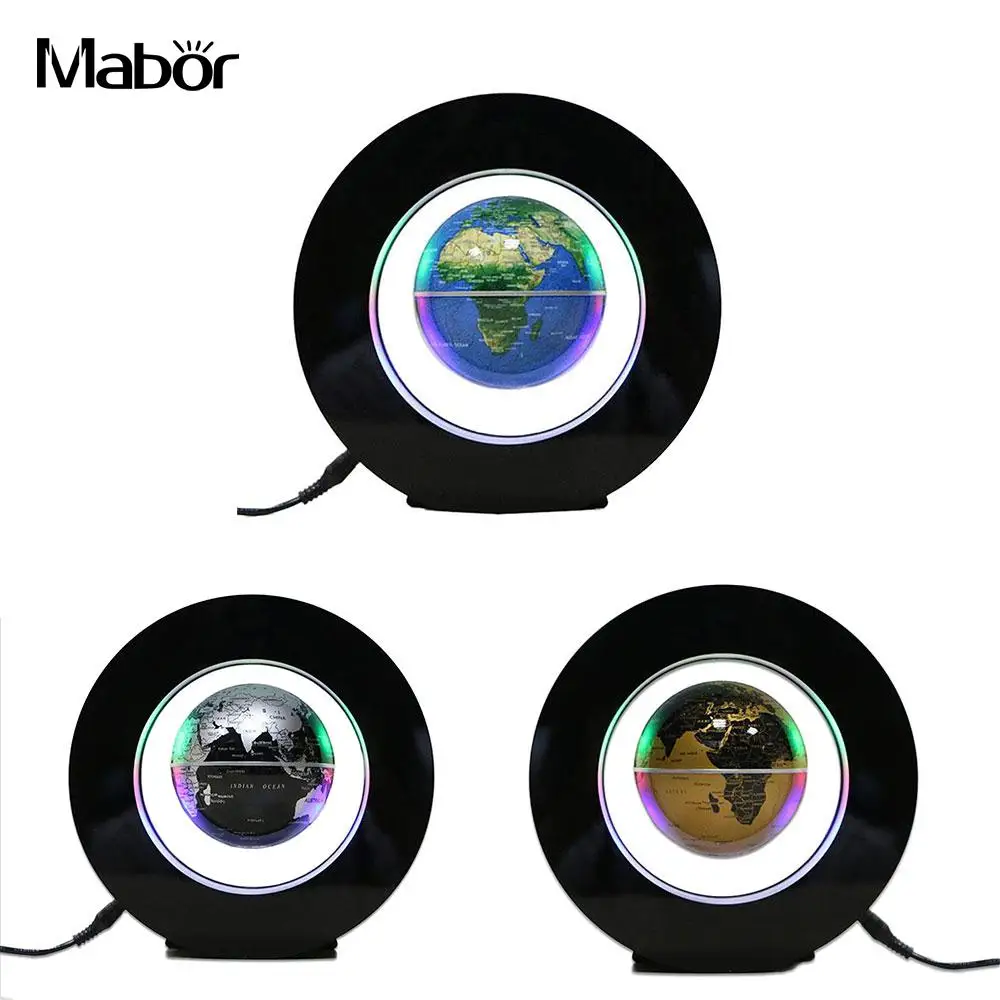 

1A LED 4'' inch Floating Magnetic Levitation Globe Earth Lamps Lights AU Plug