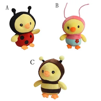 

New 21cm/8.3inches small yellow chicken baby plush doll children's toys