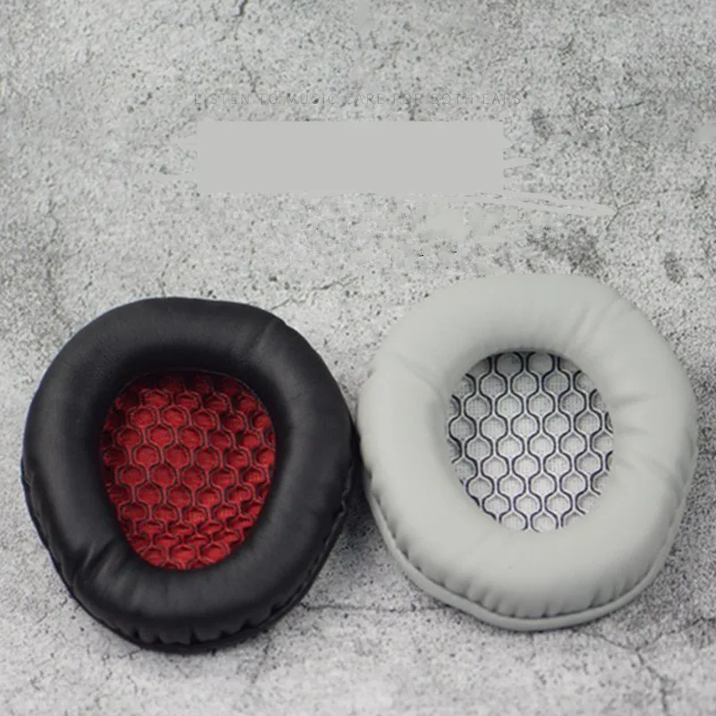 Ear Pads For XIBERIA V6 V7 Headphones Replacement Memory Foam Ear pads Fits Headphones PU Leather Comfortable Headband Jun4 (6)