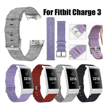 

New Replacement Watch strap For Fitbit Charge 3 nylon Watch Band Watchband Accessories for Charge 3 Watch Strap Accessories