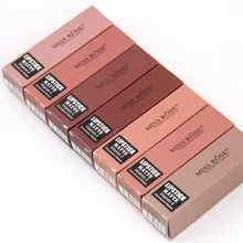 MISS ROSE безвкусная губная помада матовая квадратная трубка Витамин Е женщина Макияж матовая