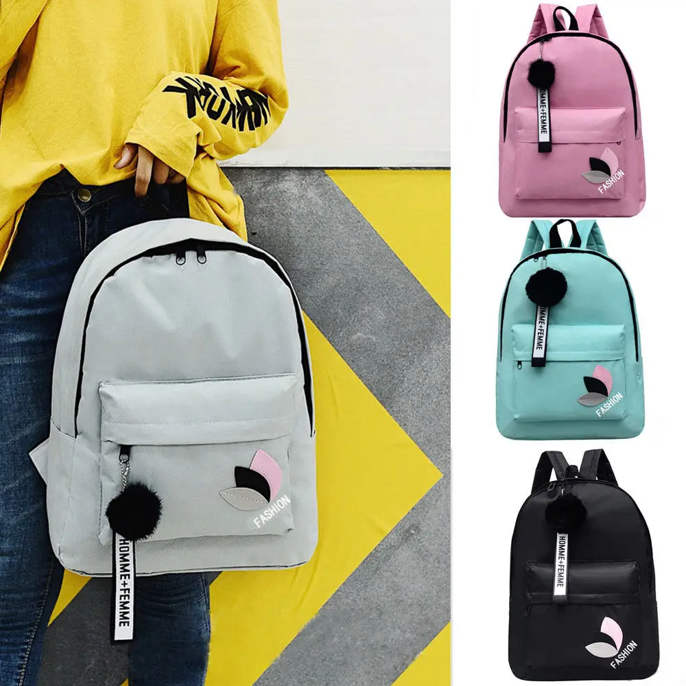 

Junior High SchoolBag for Teenager Boys Girls Fashion Bookbags Kids Backpack