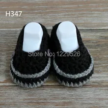 Маленький мистер Детские Лоферы пайетки с Лоферы ручной тапочки, вязанные крючком