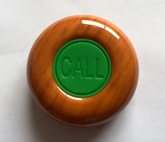 13 шт./упак. K-O1plus кнопка вызова беспроводной водонепроницаемый зуммер(5 цветов) гость пейджинговый передатчик - Цвет: green
