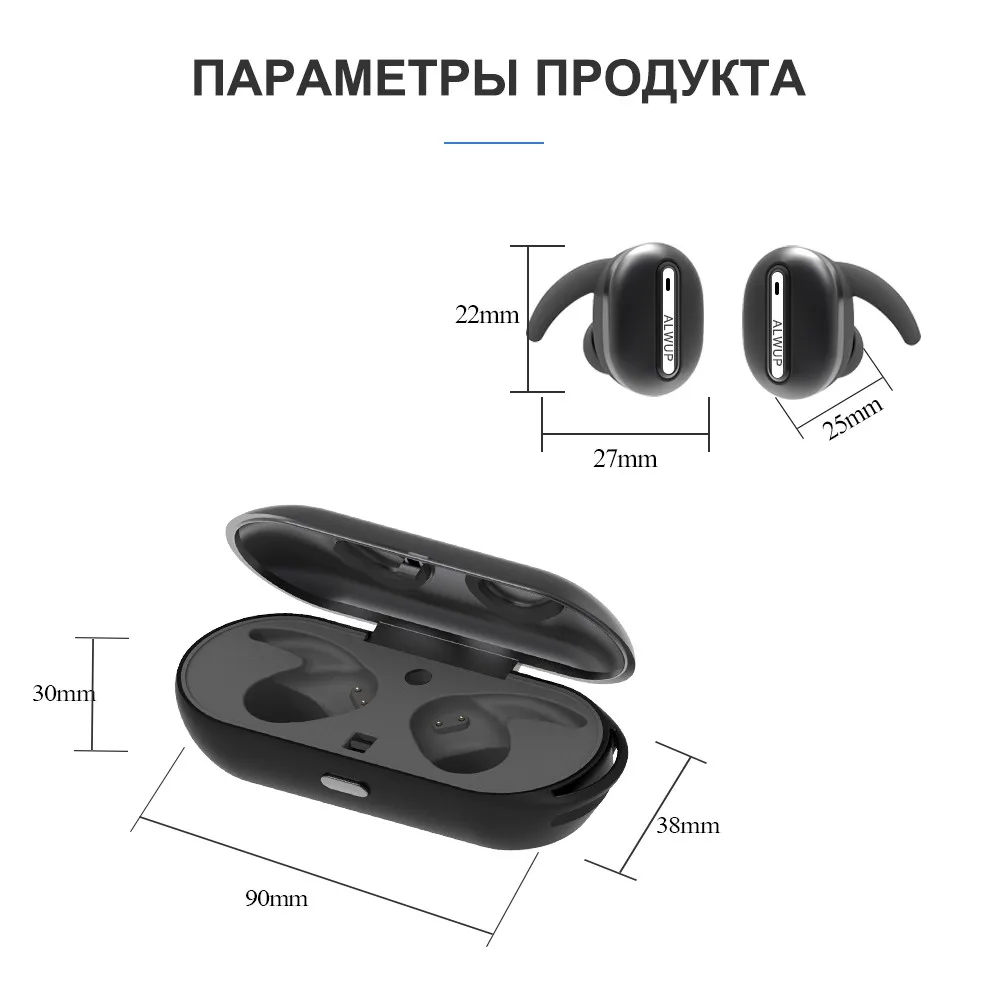 NEW Original Mini Headphone Bluetooth Stereo Wireless Earphone Bluetooth Headset Handsfree Mini Earbud with mic
