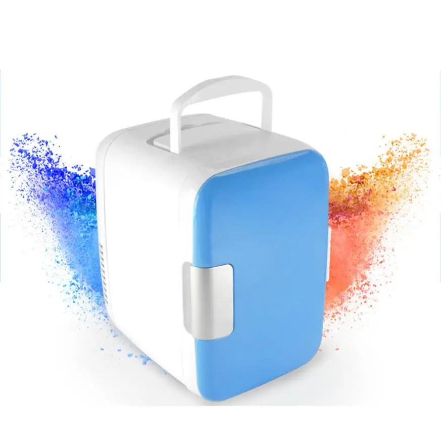 

12V 4L Car Mini Fridge Portable Thermoelectric Cooler Warmer Travel Z901 DROPSHIP 5up