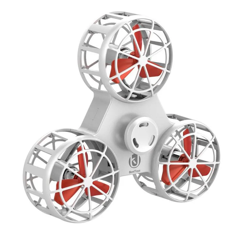 Mini Fidget Flying Spinning Spinner Hand Flying Fidget Spinner Top Toys For Autism Anxiety Stress Release Toy Great Funny Gift