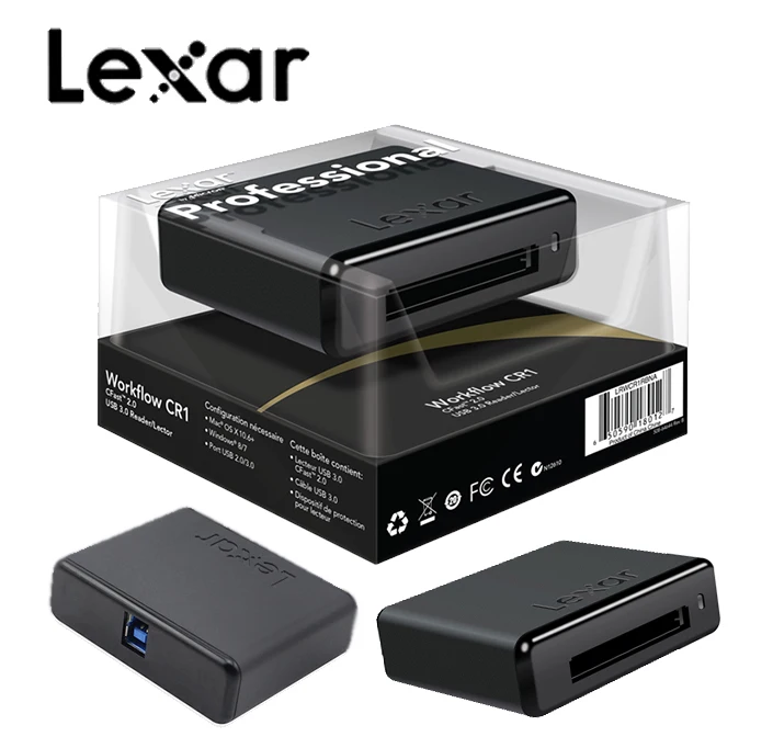 Lexar кард-ридер Профессиональный высокоскоростной USB память Micro SD TF XD SDHC SDXC Cfast адаптер флеш-накопитель