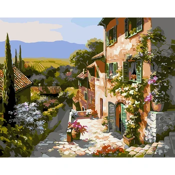 

Townlet Hand Made Paint High Quality Canvas Beautiful Painting By Numbers Surprise Gift Great Accomplishment