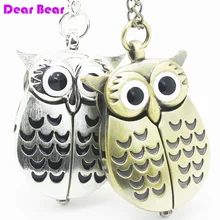 4002) винтажное карманное ожерелье в форме совы, подарок X'MAS TREE DECO