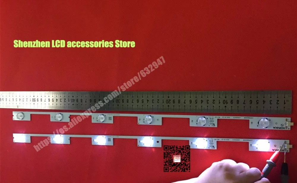 9piece/lot FOR Konka LED55K35A LED55M2600B 35020480 35020474 LCD backlight bar 6 light 100%NEW | Электроника