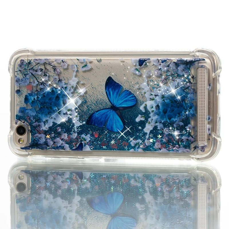 Xiaomi Redmi 5A Case Cartoon Unicorn Liquid Quicksand Shockproof Phone Case on for Funda Xiaomi Redmi 5a 4A Xiomi 4a Case Cover