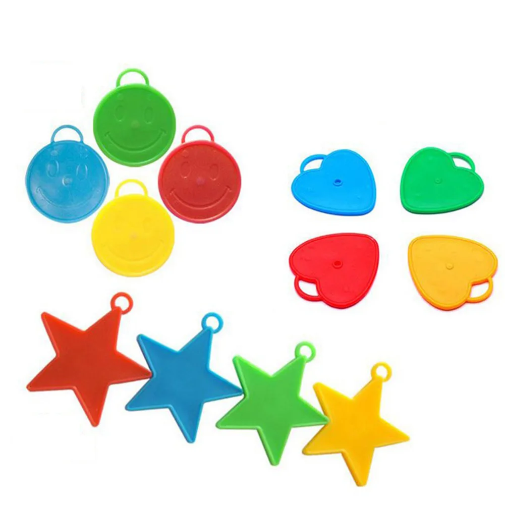 

Color random style random Balloon Pendant foil/helium balloons falling weight block accessories party decor