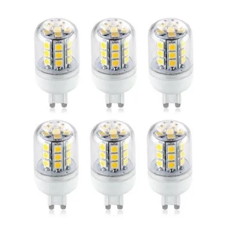 G9 5050 SMD 27 Светодиодный s ампулы лампе пятно теплого белого света 5 W 220 v кукурузы светодиодный свет кукурузы лампа светодиодный G9