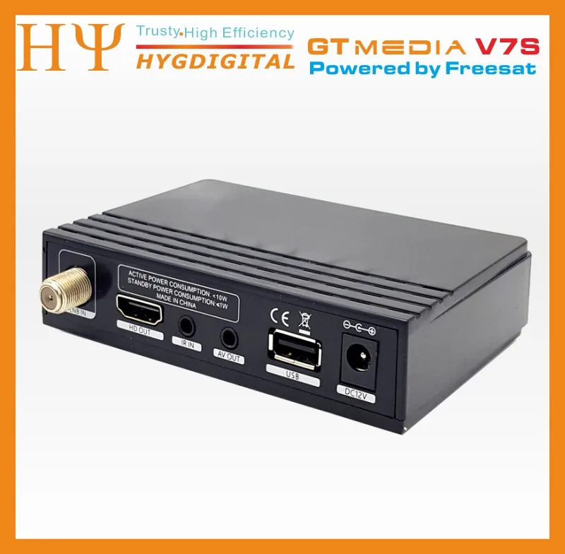 GTMEDIA V7S Freesat V7s 10 шт. wifi av-кабель DVB-S2 HD Youtube PowerVU CCaam Newcamd GTMEDIA V7S freesat v7s спутниковый ресивер