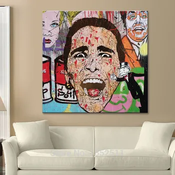

Alec Graffiti pop art street art money art on canvas,Poster and Print,Wall pictures for living room Home Decor wall decoratior