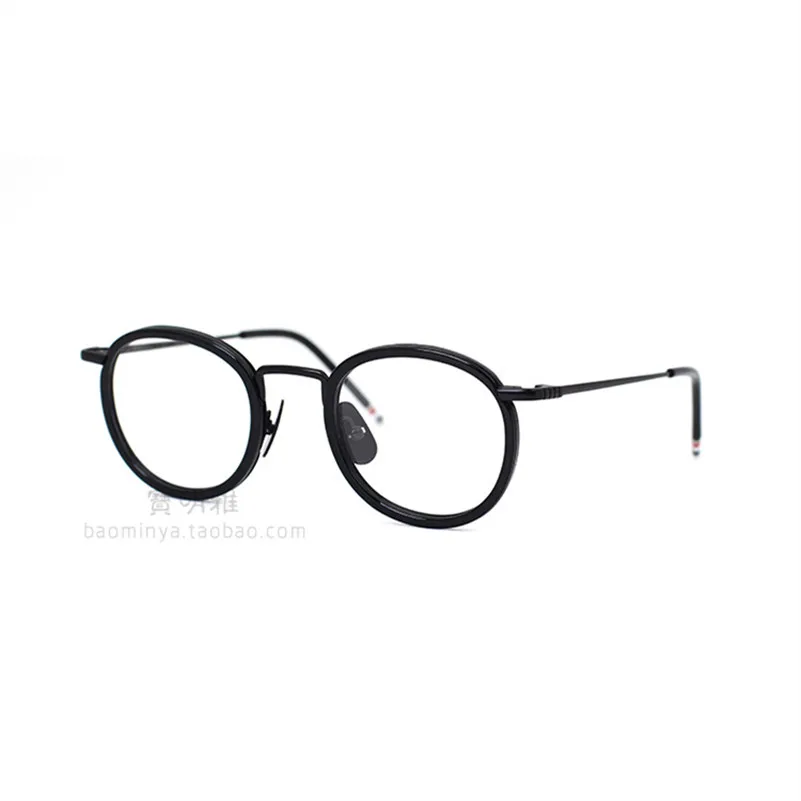 Новые круглые оправы для очков TB710 с поляризованными зажимами для мужчин и женщин, очки с оригинальной посылка, очки Oculos