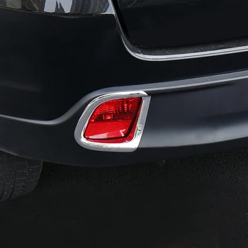 

For Toyota Highlander Kluger 2014 2015 2016 2017 2018 ABS Chrome Car rear fog lampshade frame Cover Trim car accessories styling