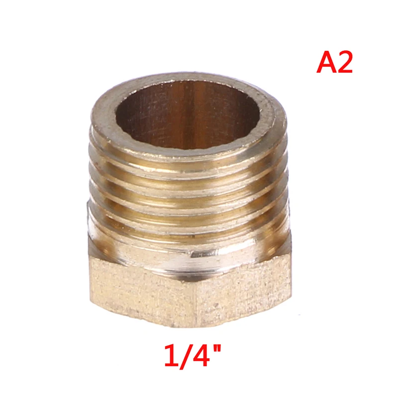 1/" 1/4" 3/" 1/2" латунные трубы с Шестигранной ниппель фитинг Быстрый адаптер резьба воды, нефти и газа разъем