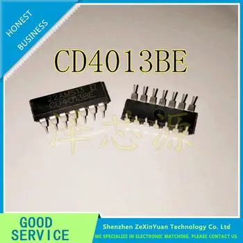 

100pcs/lot New CD4013BE CD4013 HEF4013 DIP-14 CMOS DUAL D-TYPE FLIP-FLOP