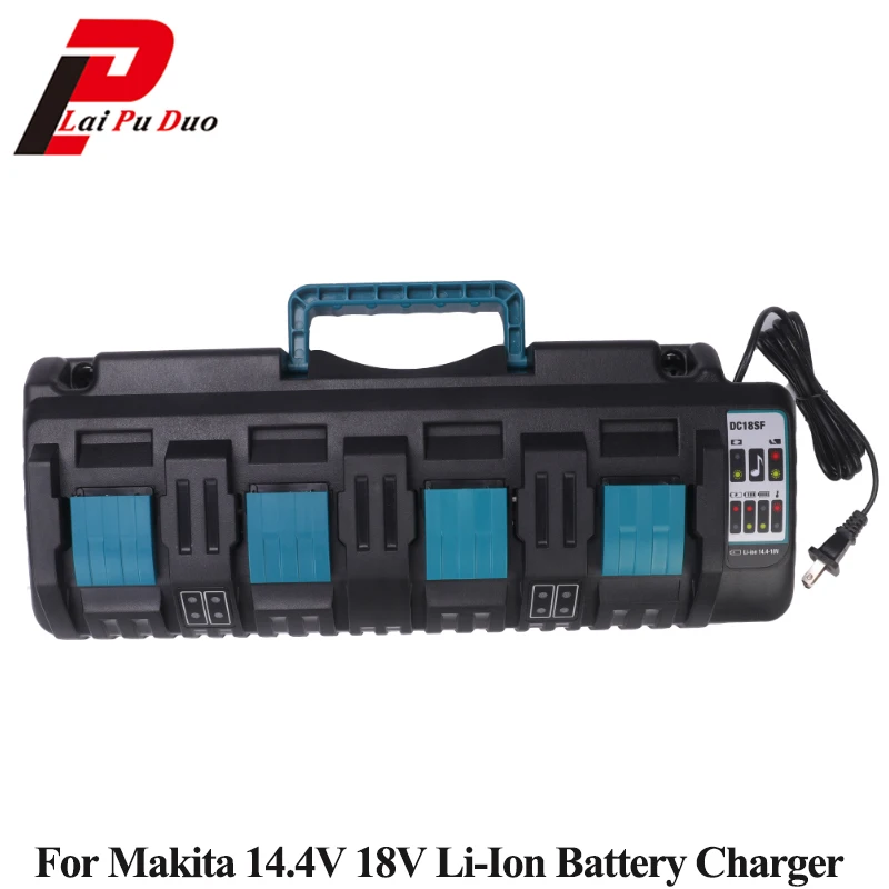 Зарядное устройство для литий-ионных аккумуляторов Makita DC18SF BL1430 BL1830 14 4 В 18 в порта
