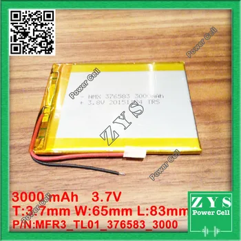 

1 pcs. li-ion battery 3.7v 3000mAh rechargeable battery lithium battery 3.7 v 3000 mah size: 3x50x143mm