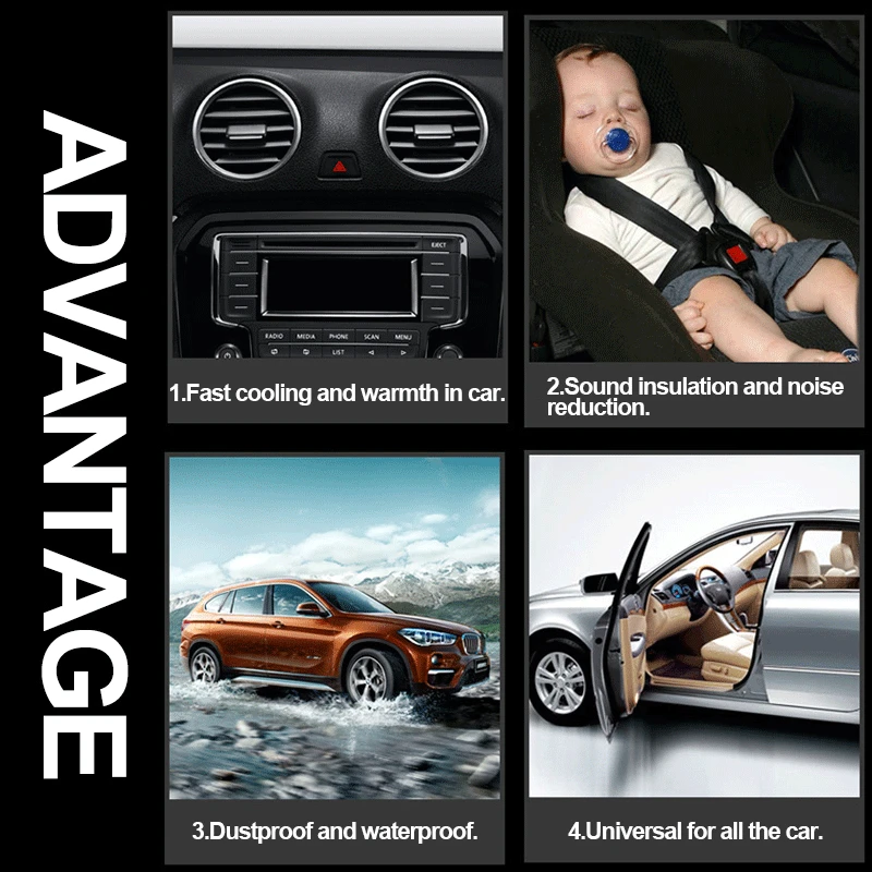 Бесшовная уплотнительная лента для автомобильных дверей звукоизоляция стикер