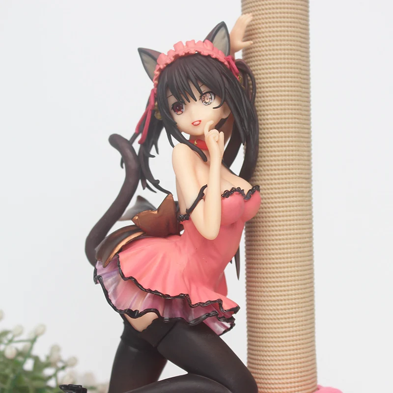 

Anime Date A Live Tokisaki Kurumi Sexy Girls Nightmare PVC Action Figure Collectible Model Toy 22 cm