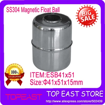 

Free shipping Cylindrical SS304 float ball with magnetic for float switch ESB41*51*15 for float sensor High quality
