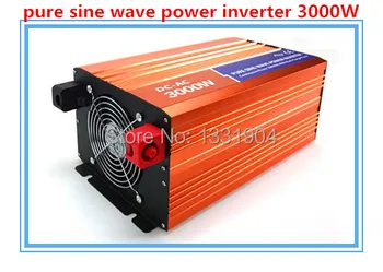

Free Shipping, 3000W Off Grid Tie Inverter DC12V/24V/48V Pure Sine Wave Inverter for Wind Turbine/Solar System, 6000W Peak Power