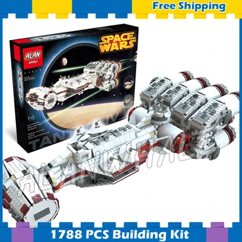 

1788pcs Space Wars Ultimate Collector Tantive IV Rebel Blockade Runner 05046 Model Building Blocks Set Game Compatible With Lago