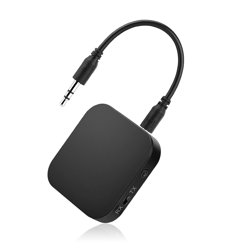 Приемник Bluetooth передатчик Портативный беспроводной музыкальный аудио адаптер Aptx