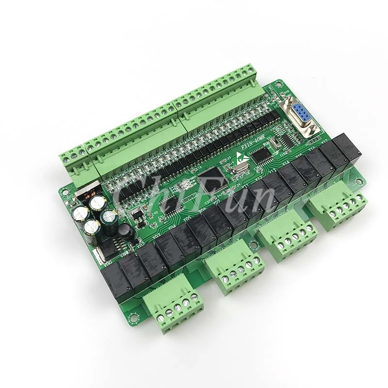 Плата промышленного управления PLC FX1N 40MR С 485 режимами MODBUS RTU 24 входа 16 релейных