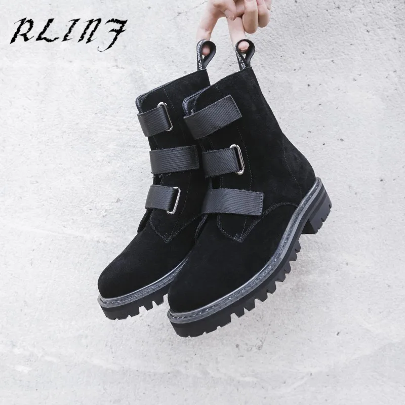 D'hiver Et Nouveau Chevelu 2018 Chaussures Automne Cuir Martin Noir Rlinf De Mode Chaussons Bottes Femmes clair Grand 0mwON8nv