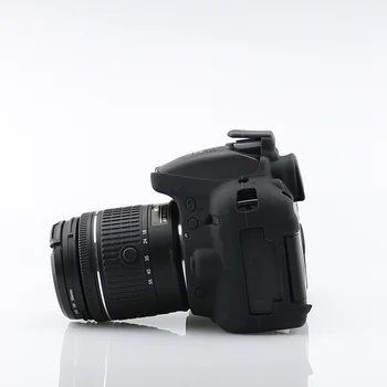 

Nice Soft Silicone Rubber DSLR Camera Protective Body Cover Case Skin For Nikon D5300 Camera Bag