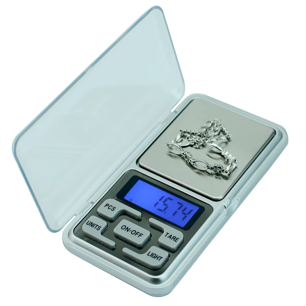 

Pocket scale for Jewelry Gold Bijoux 500g/300g/200g 0.01g Mini Precision Digital Weight Electronic Balance Gram Weighing Scale