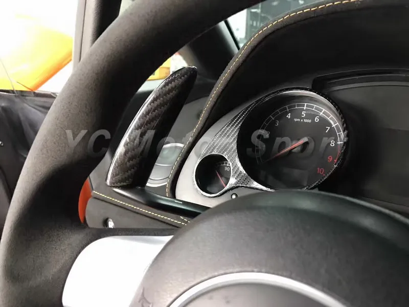 2003-2014 Lamborghini Gallardo LP550 LP560 LP570 Shift Paddle Cover DCF (59)