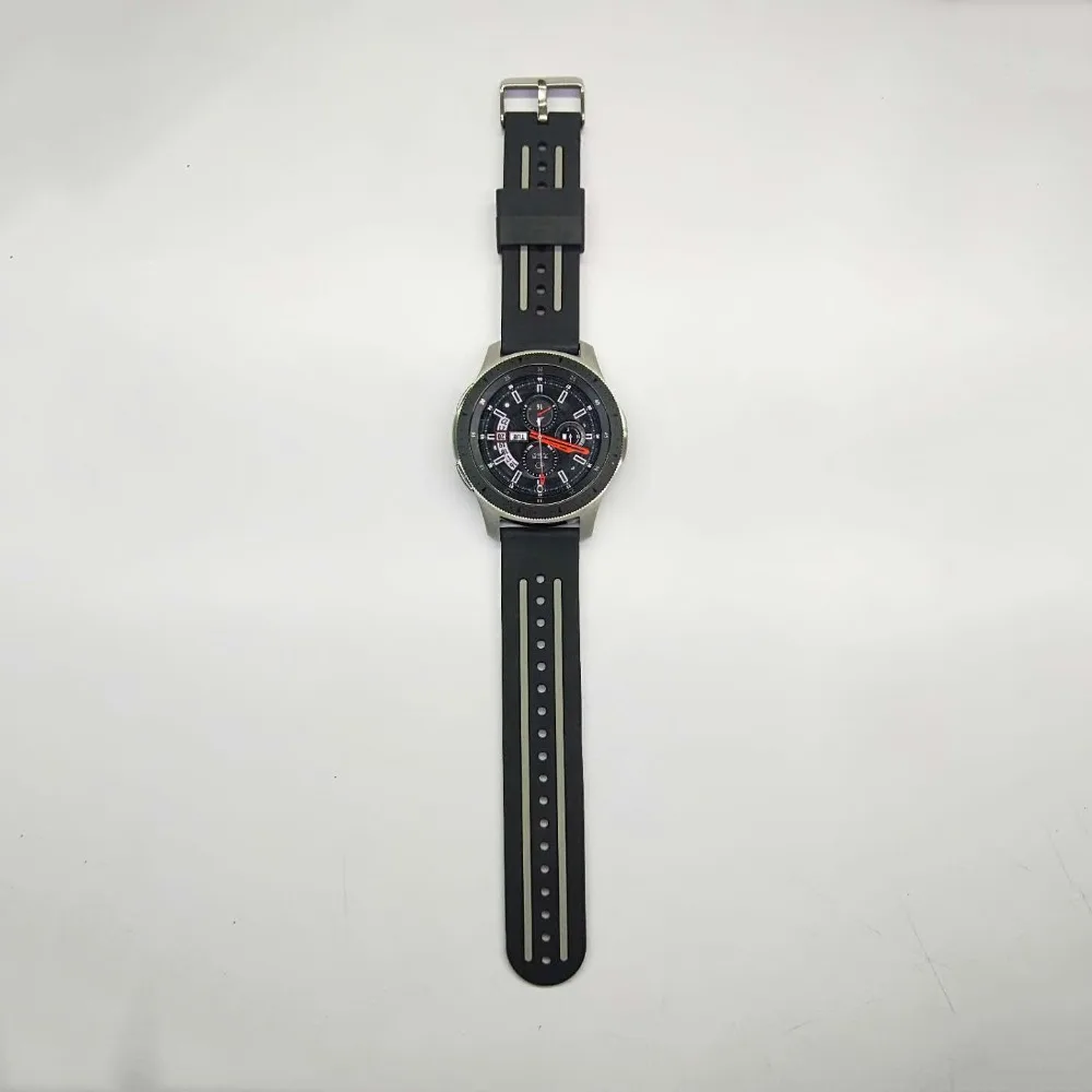 AKBNSTED 20 мм 22 сменный силиконовый ремешок для Samsung Galaxy Active Watch 42 46 Amazfit Bip Pace
