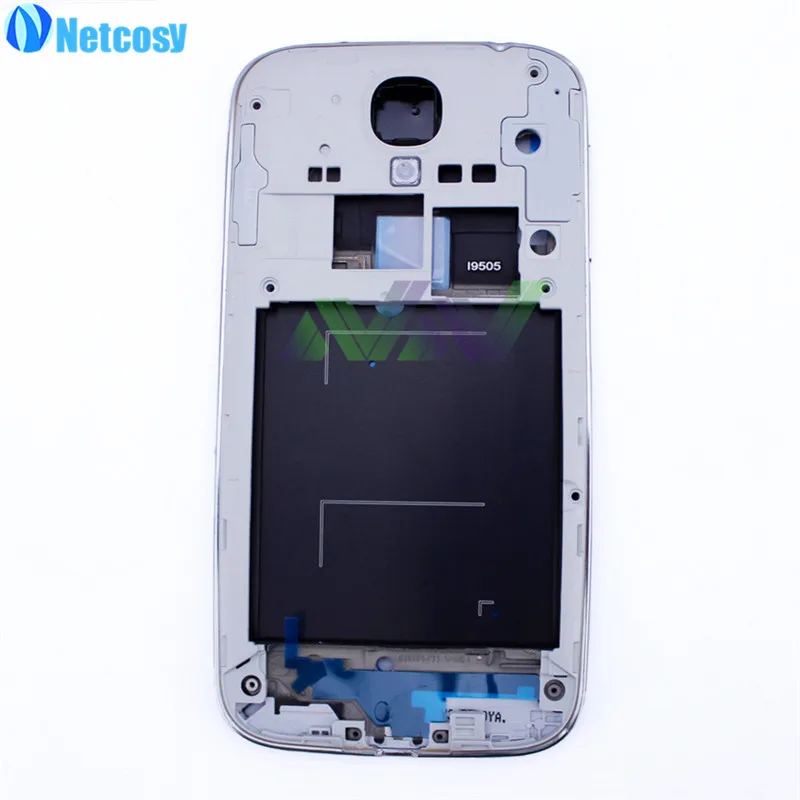 

Netcosy Newest Full Housing Set Middle Frame Bezel Board Cap With Side Button For Samsung S4 I9505 Replacement Parts Repair
