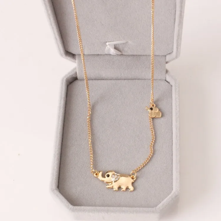 Женское Ожерелье чокер с кристаллами 2 размера|elephant necklace|crystal necklacedesigner necklace |