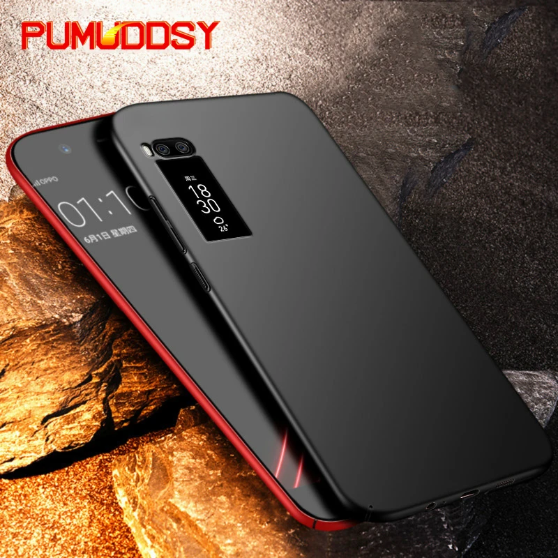 

PUMUDDSY PC Full Protective Case For Meizu Pro 7 Case Clear Slim Hard Back Cover For Meizu Pro 7 Plus Shockproof Phone Case
