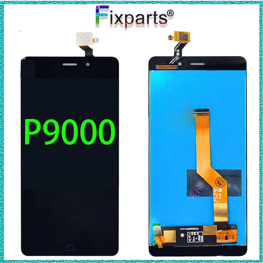 ЖК-дисплей 5 дюйма для Elephone P9000 кодирующий преобразователь сенсорного экрана в