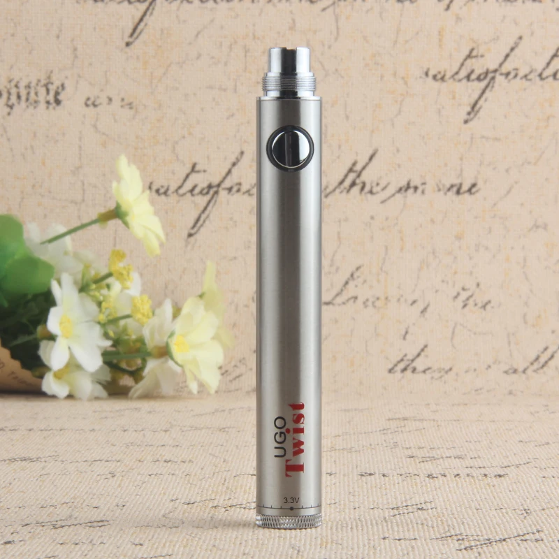 UGO Twist Vape батарея боковая зарядка evod twist 3,3-4,8 батареи переменного напряжения для двойной катушки атомайзер испаритель электронная сигарета