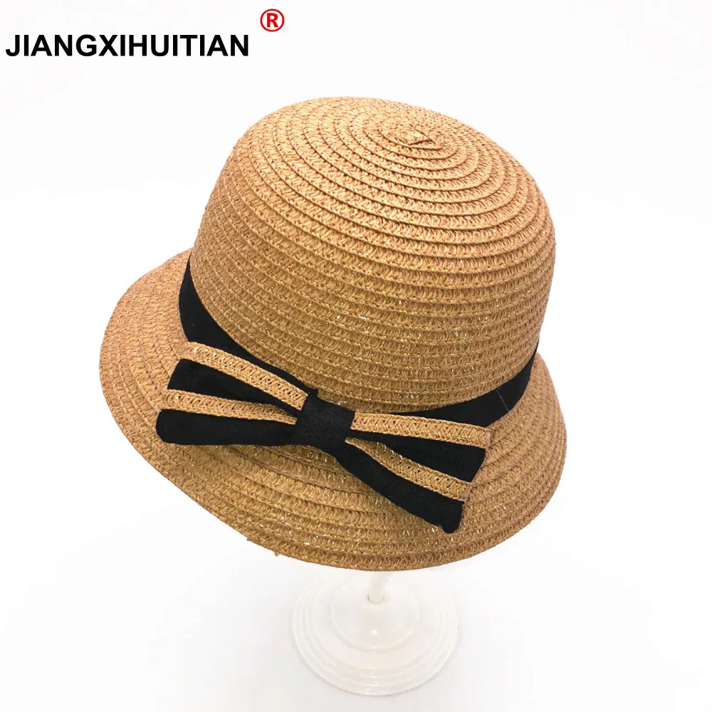 baby straw fedora hat