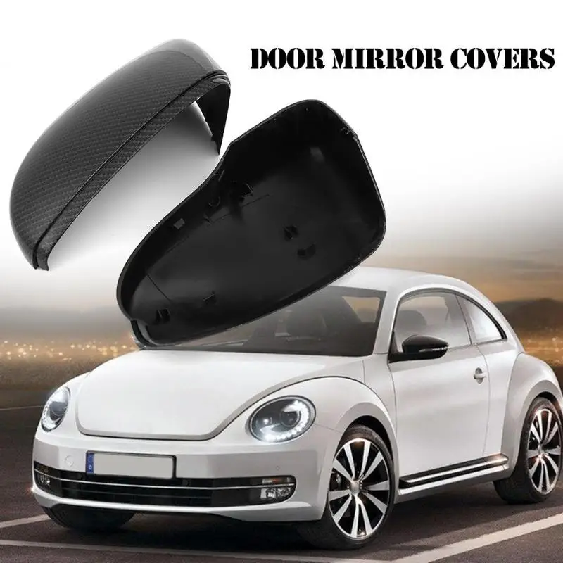 Левое+ правое зеркало из углеродного волокна для Beetle CC Jetta Passat автомобильные аксессуары зеркало для замены крышки