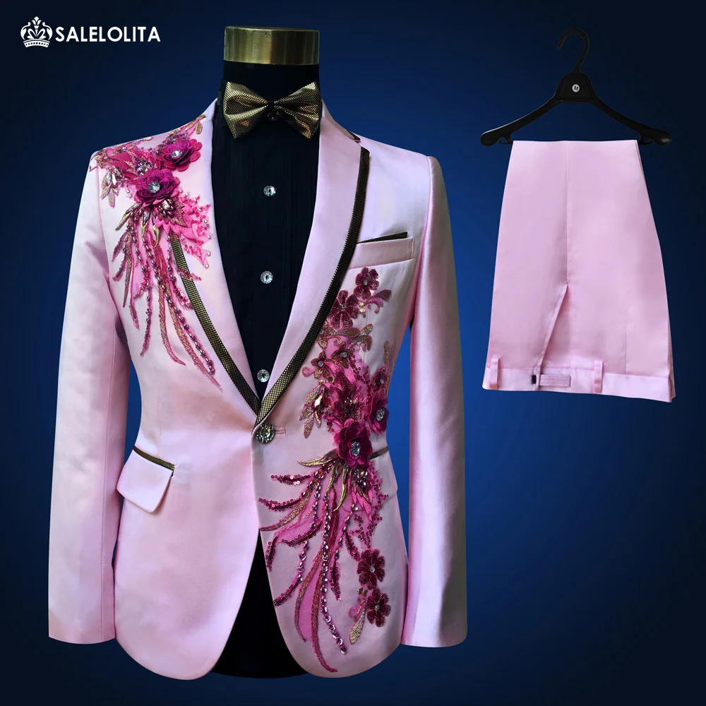 Popular Mens Pink SuitBuy Cheap Mens Pink Suit lots from China Mens