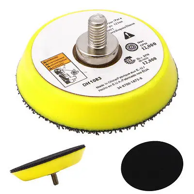 

Polishing Sander Backer Plate Napping Hook Loop Sanding Disc Pad 2" 50MM